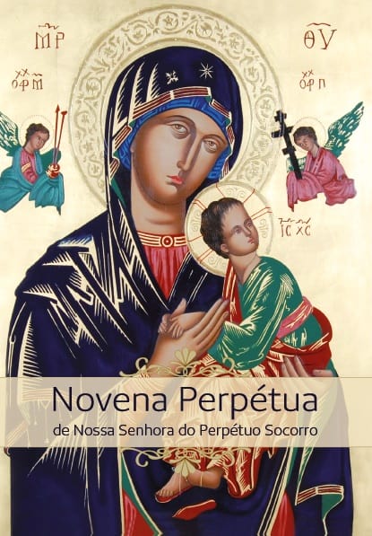 Produto Scala Editora - Livro: Novena Perpétua a Nossa Senhora do Perpétuo Socorro – Letra Grande - Geral Novenas Marianas